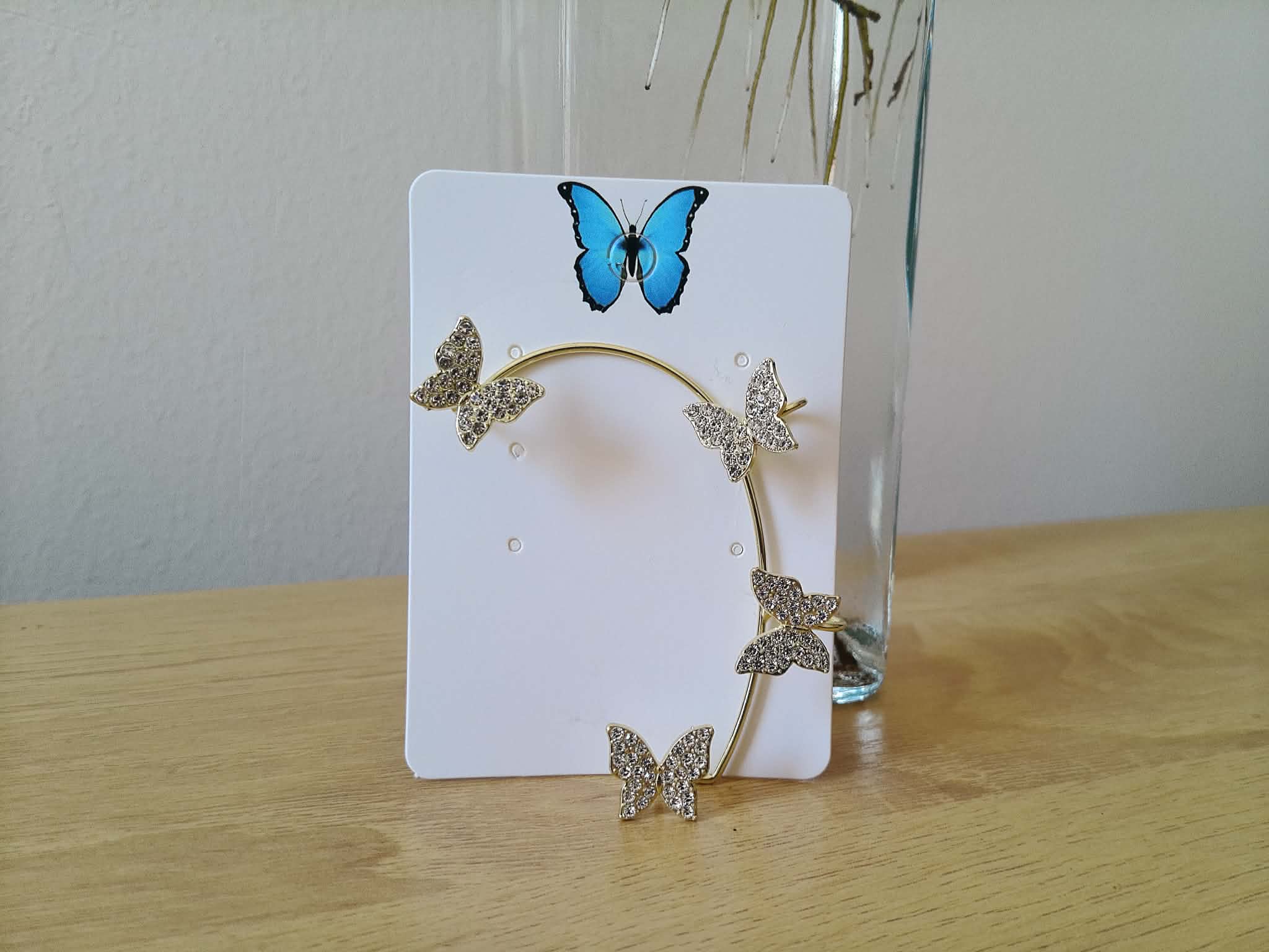 🦋 Simuladores Mariposa Dorado/ Plata/ Cuarto/ Medio✨💙