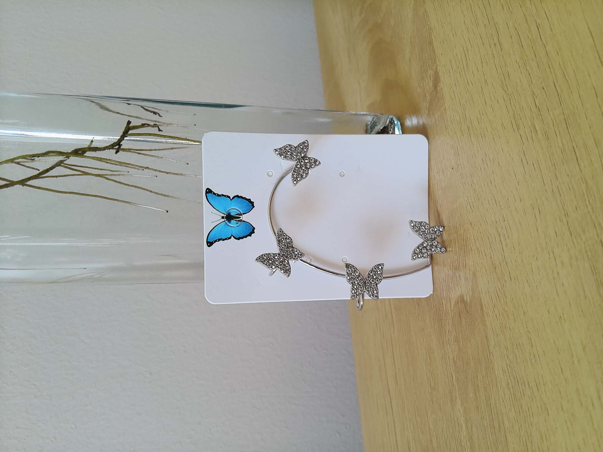 🦋 Simuladores Mariposa Dorado/ Plata/ Cuarto/ Medio✨💙