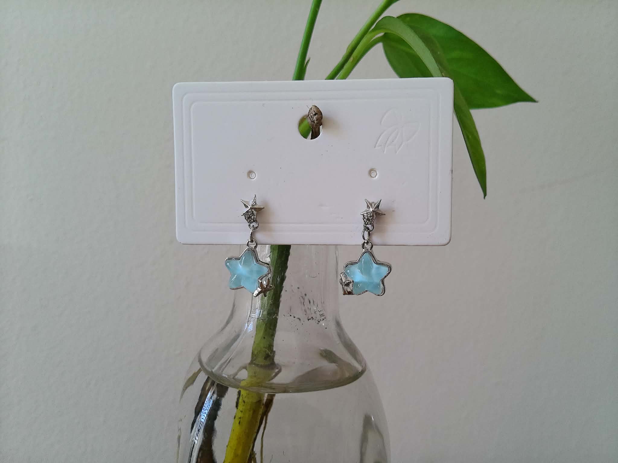 Aretes Estela Azul ❄️