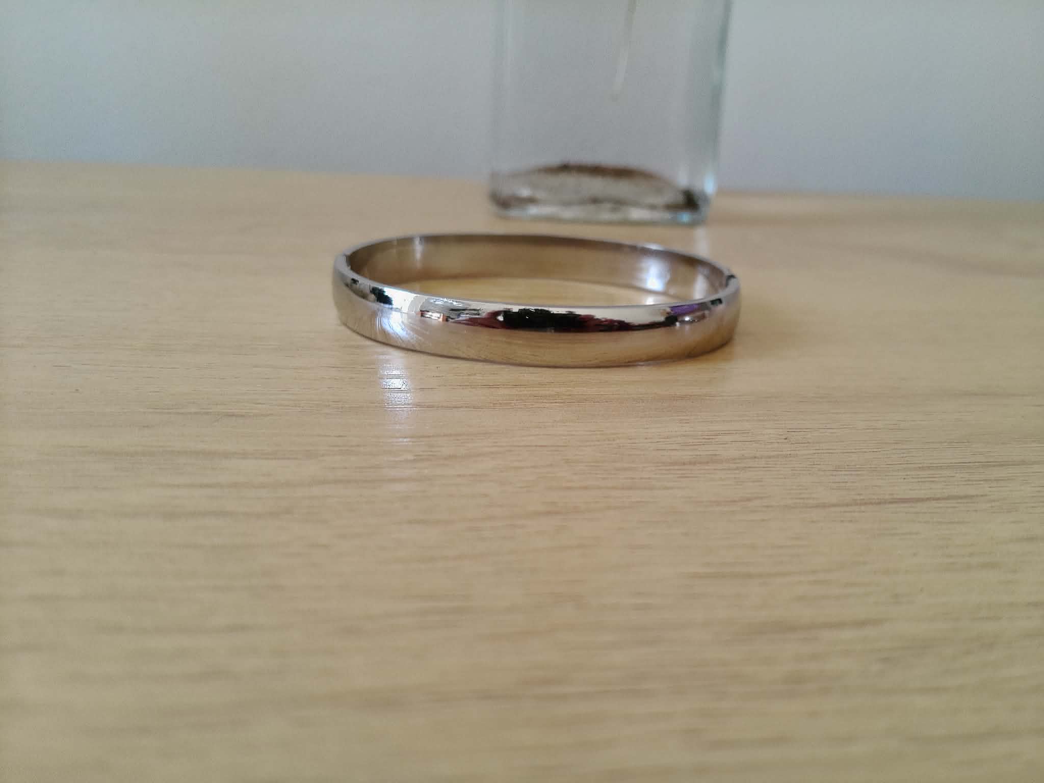 Pulsera de acero inoxidable chapa 18k ✨