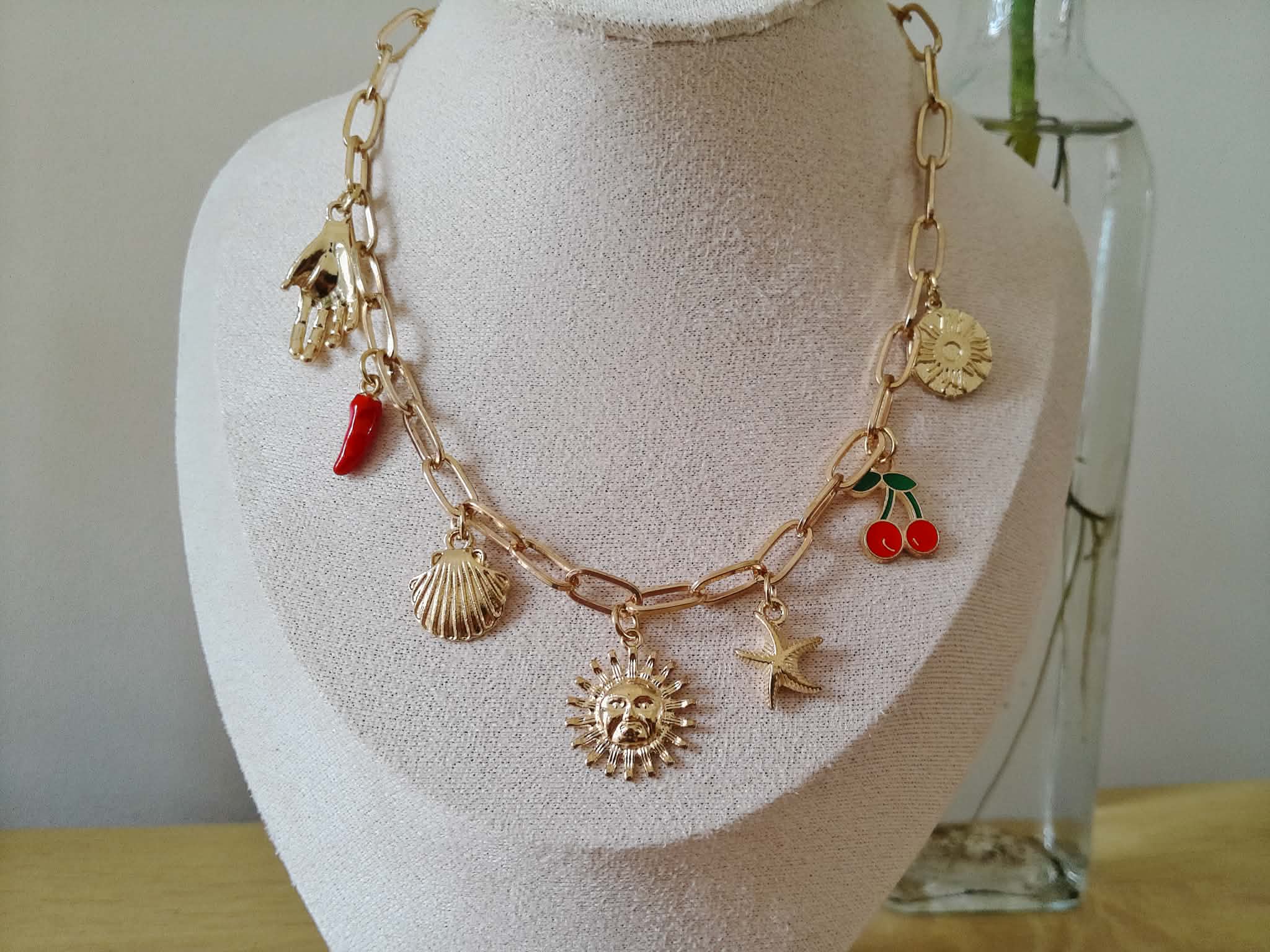 📿 Collar de Amuletos Veraniegos ☀️
