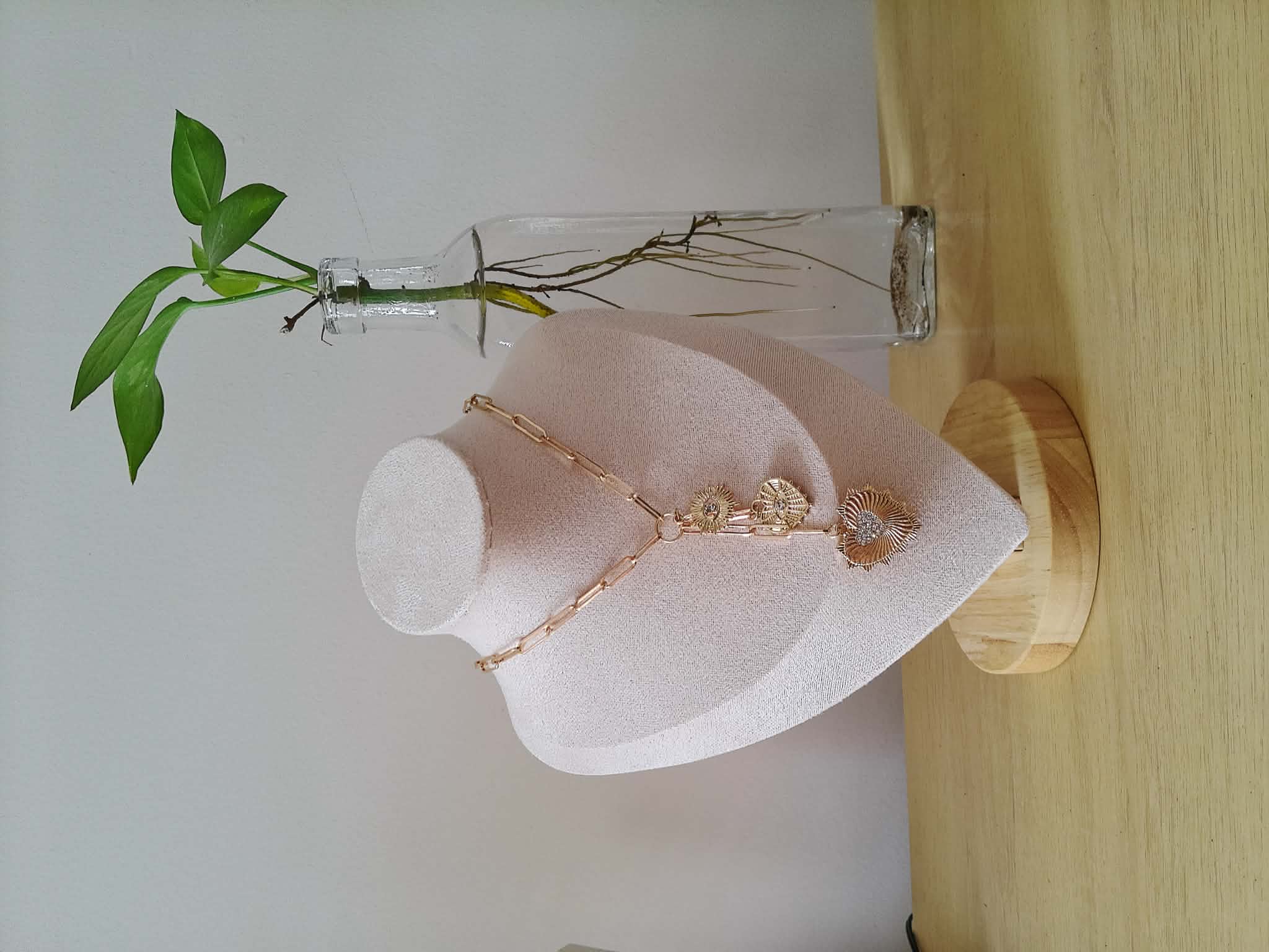 📿 Collar Cascada de Corazones y Soles ☀️ 💖