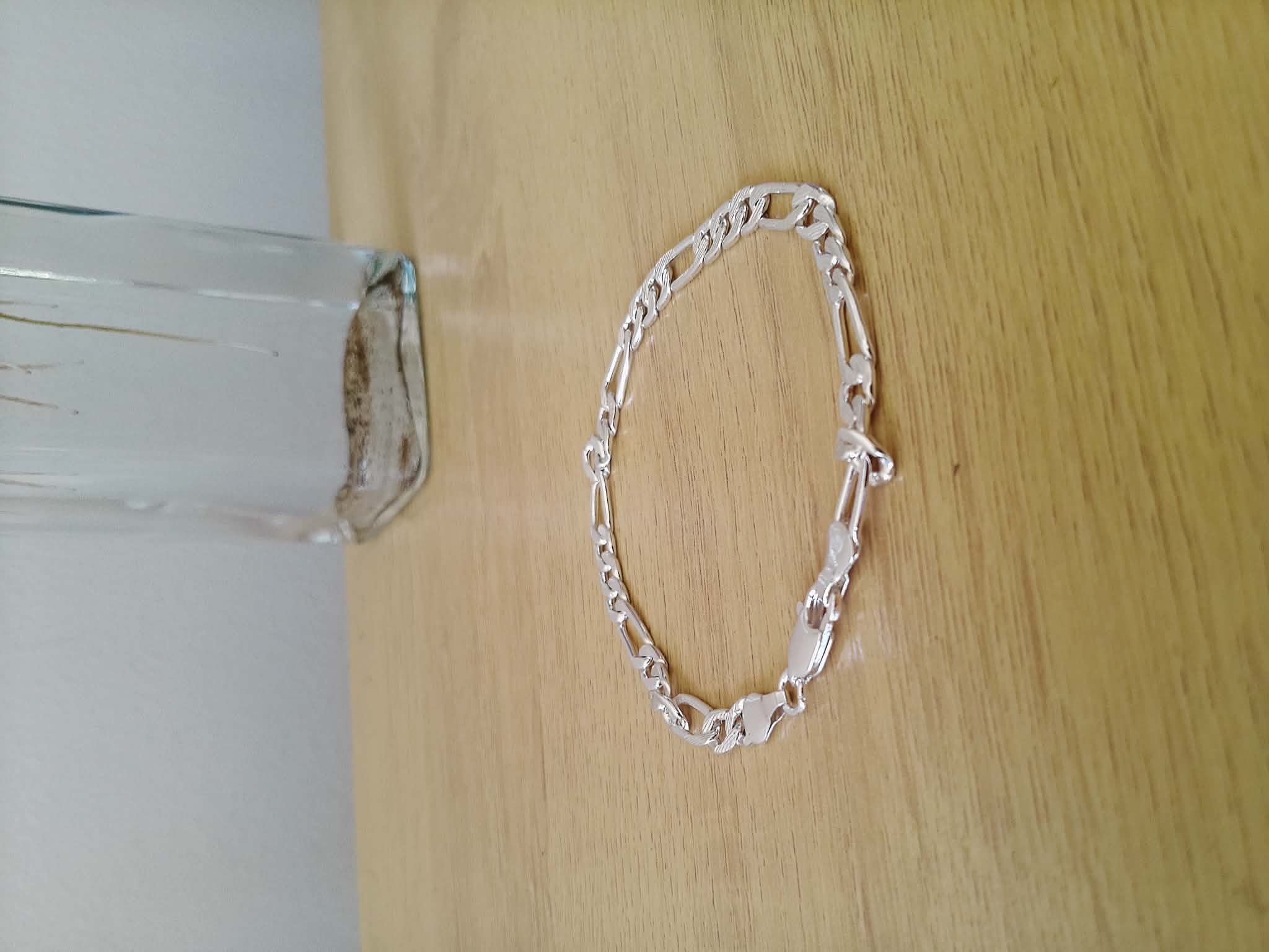 Pulsera Acero Inoxidable de Eslabón Pequeño🔗