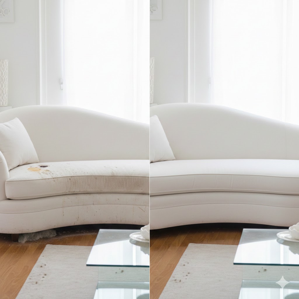 3 Seater Fabric Sofa Deep Cleaning (Washable)