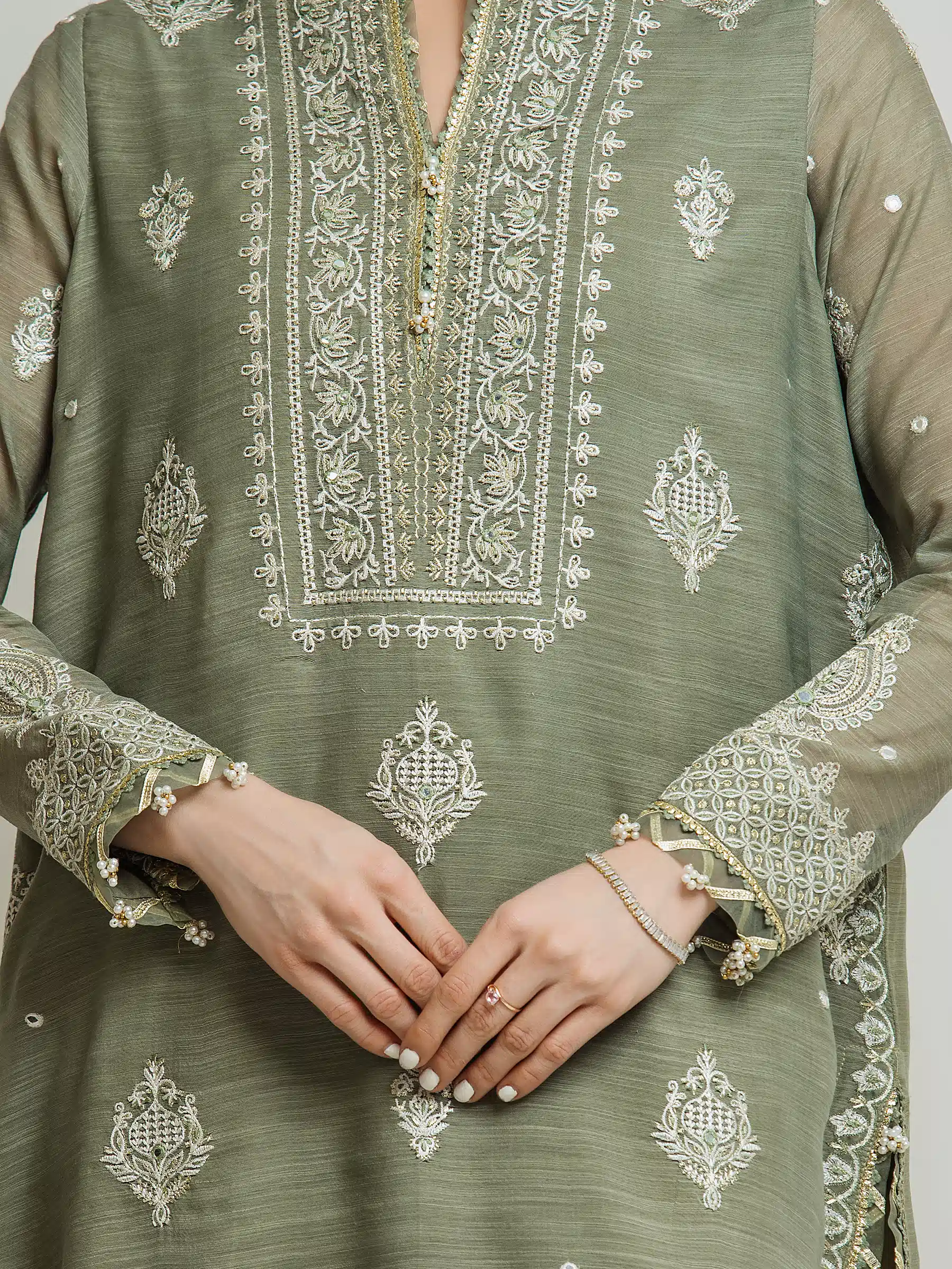 Aizah Munar Luxury 3-Piece (Light Green)