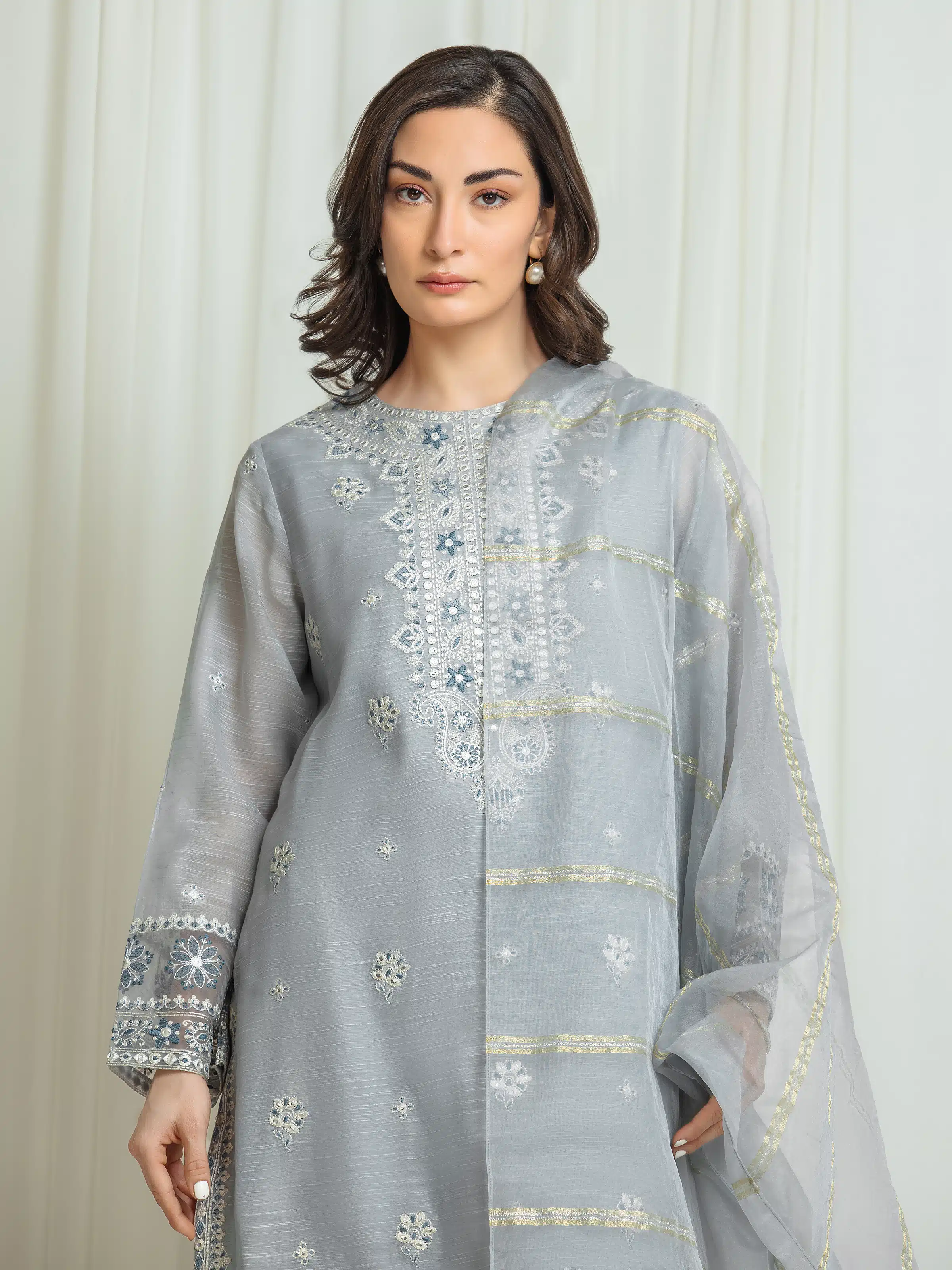 Aizah Munar Luxury 3-Piece (Light Blue)
