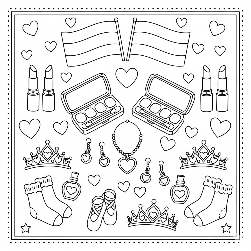 BFF card and color paper