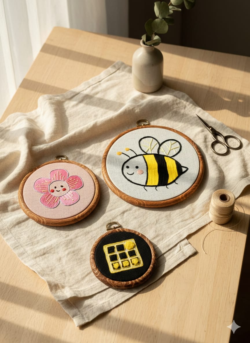 Broderies décoratives