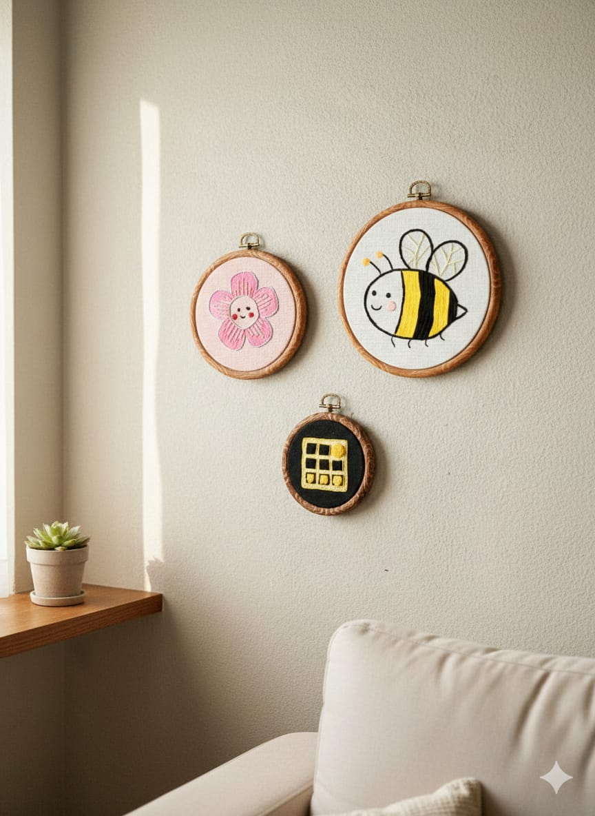 Broderies décoratives