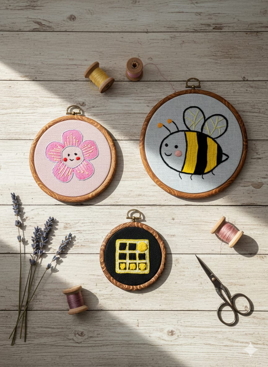 Broderies décoratives