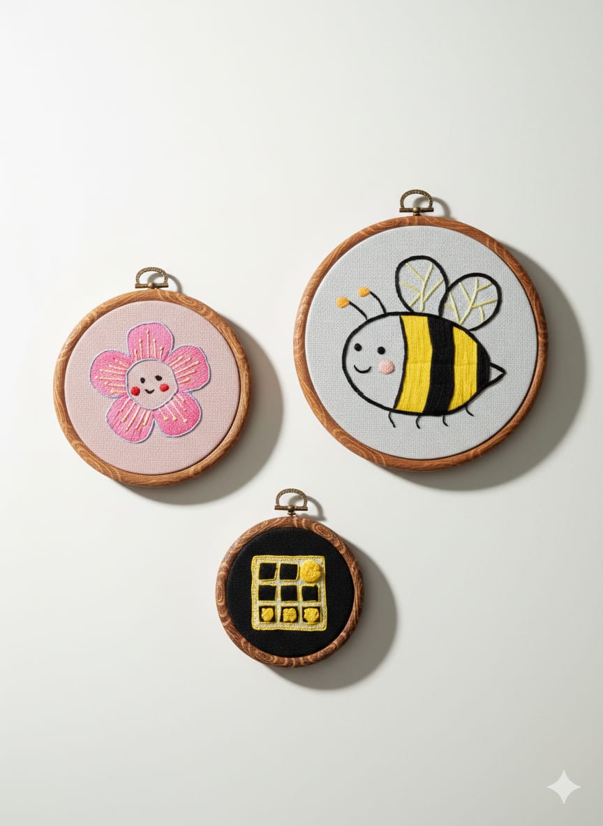 Broderies décoratives