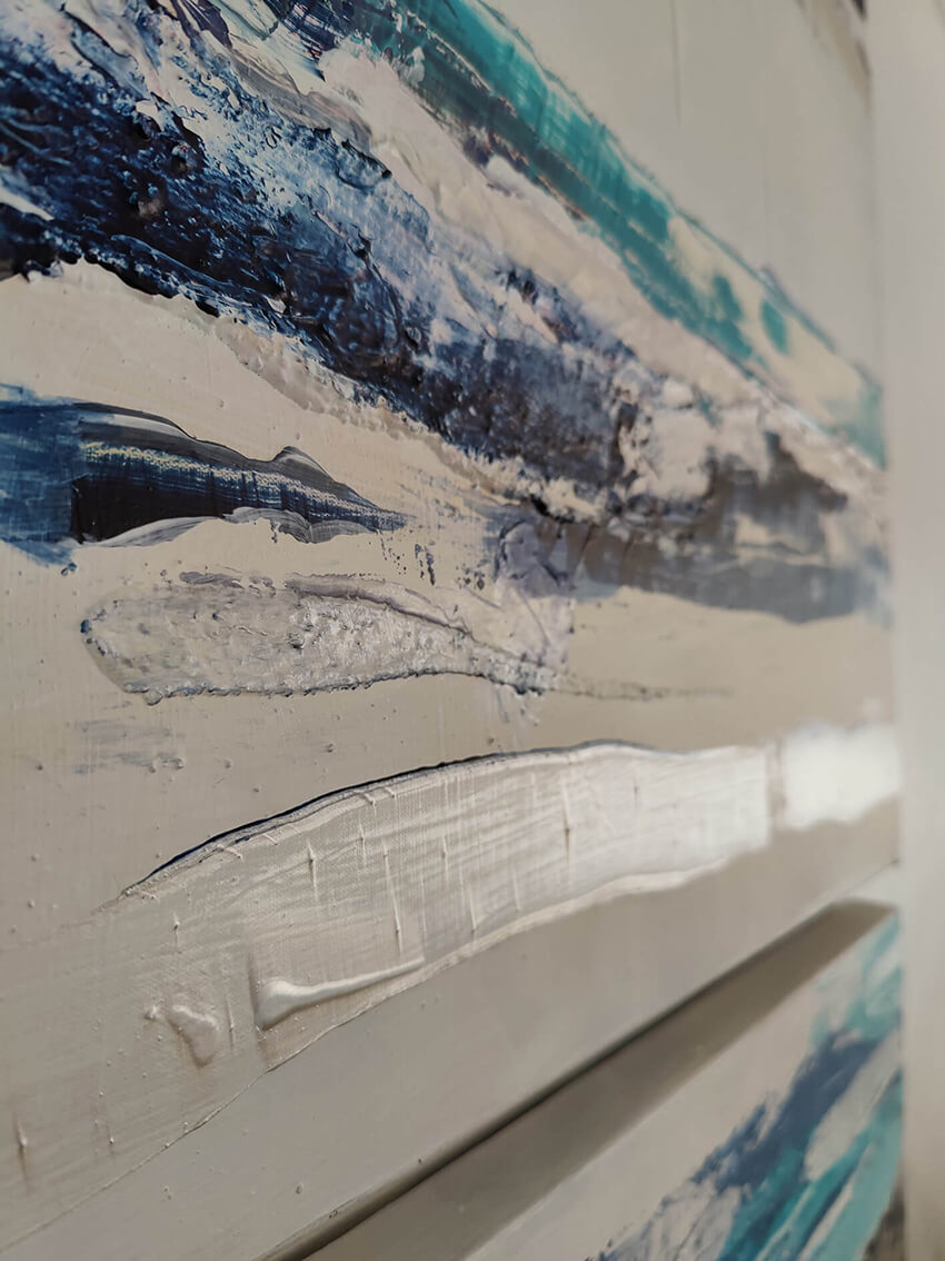 Nautical Boho Abstract Wall Art