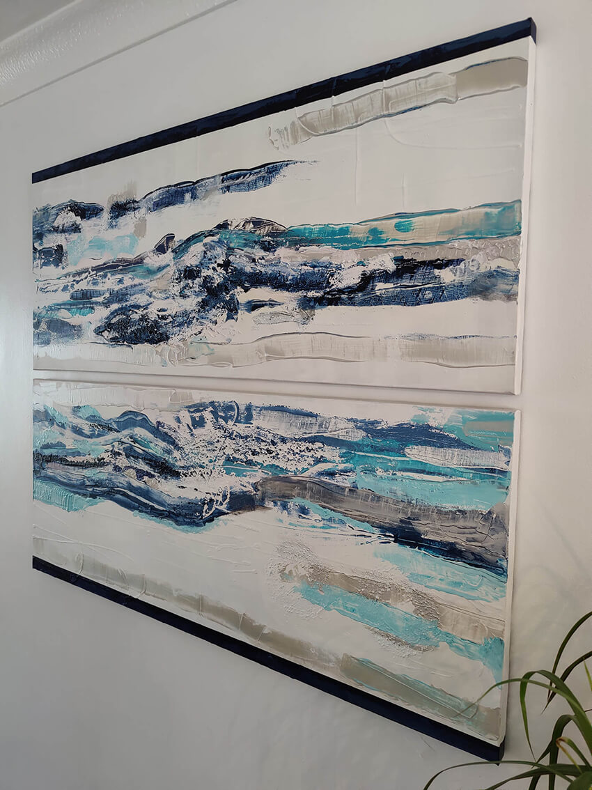 Nautical Boho Abstract Wall Art
