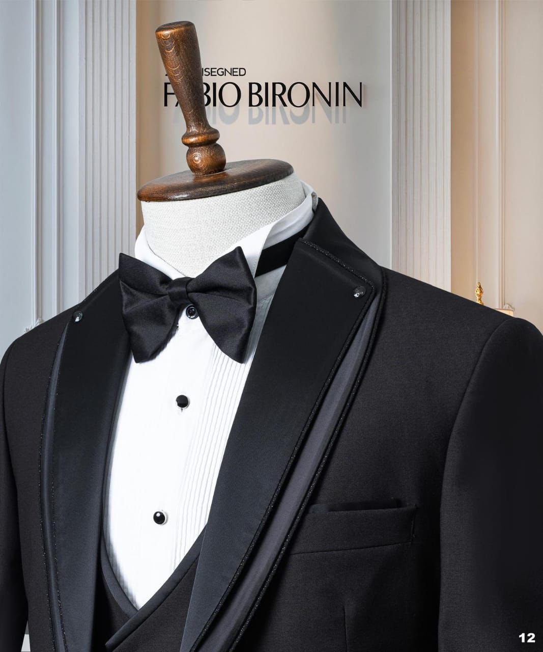 Smoking noir classique Importé _Turque