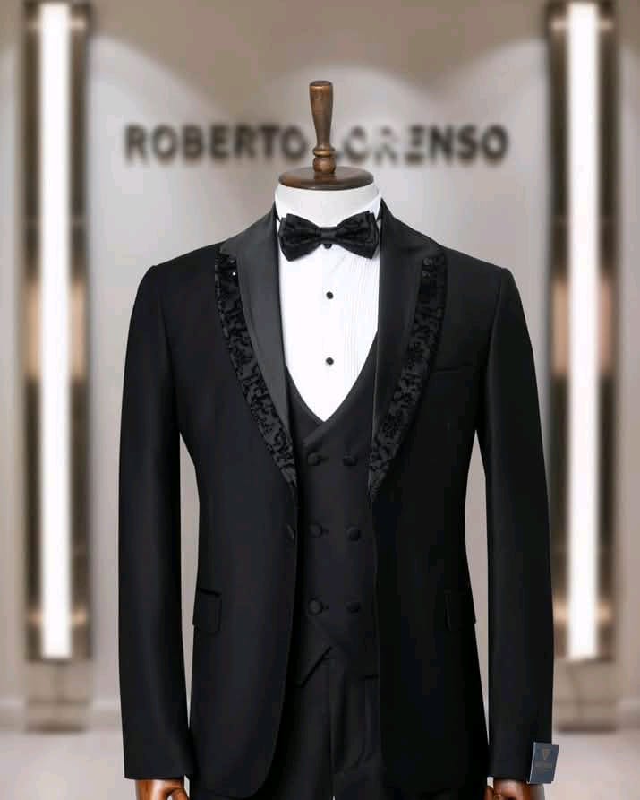 Smoking Noir Élégant – Import Turc Premium