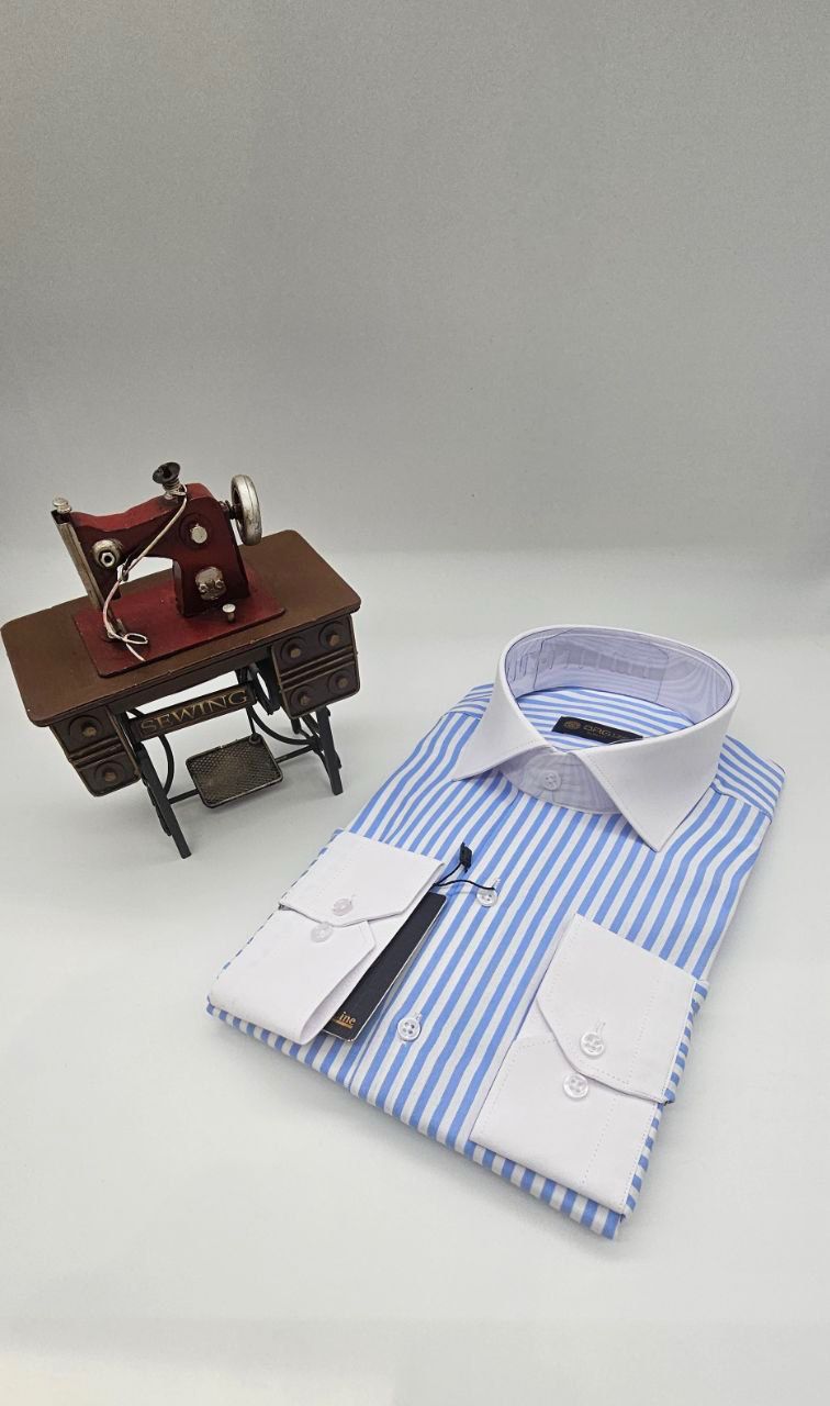 Chemise homme à rayures