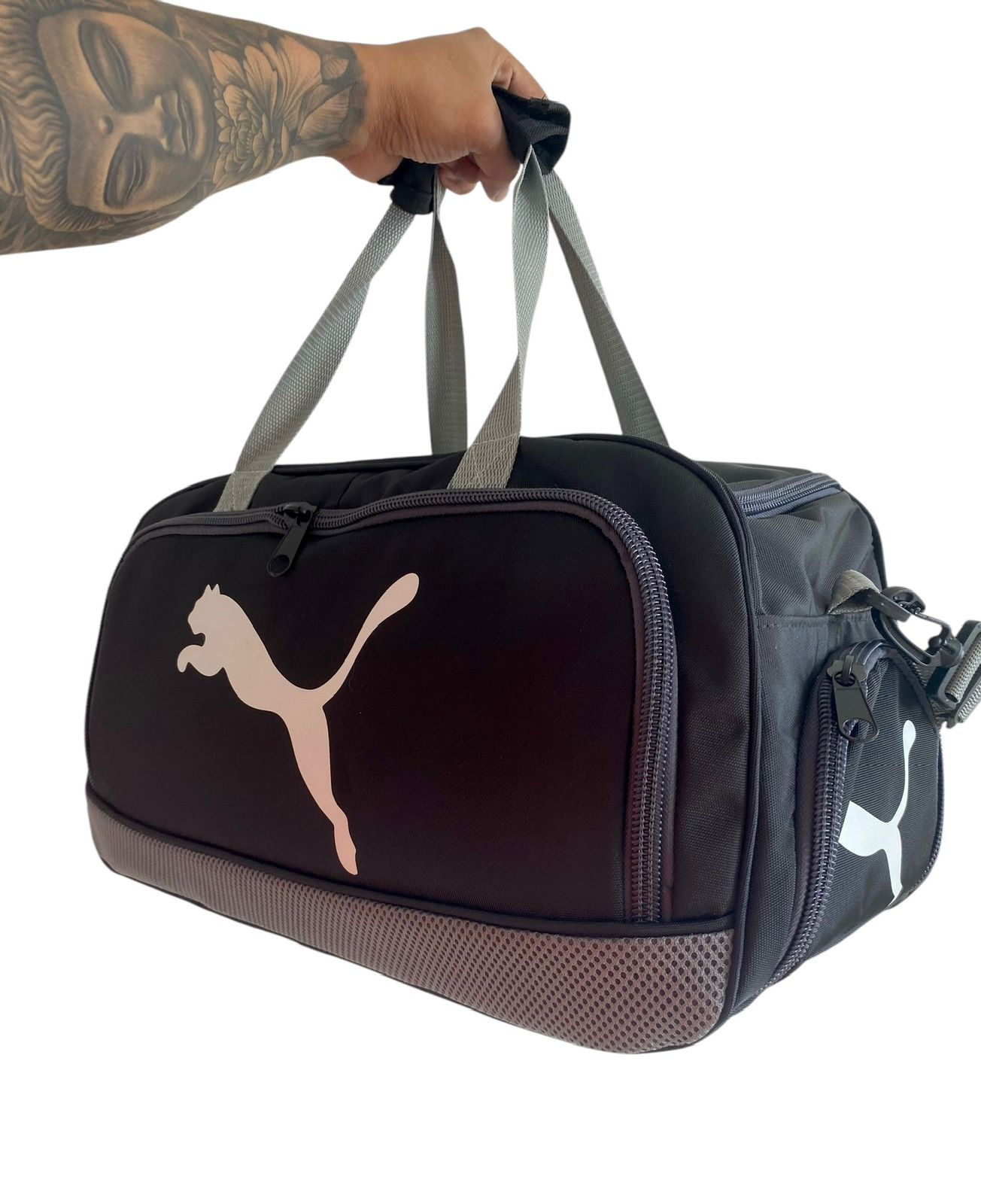 Maletín Deportivo - Negro Gris - REF 4