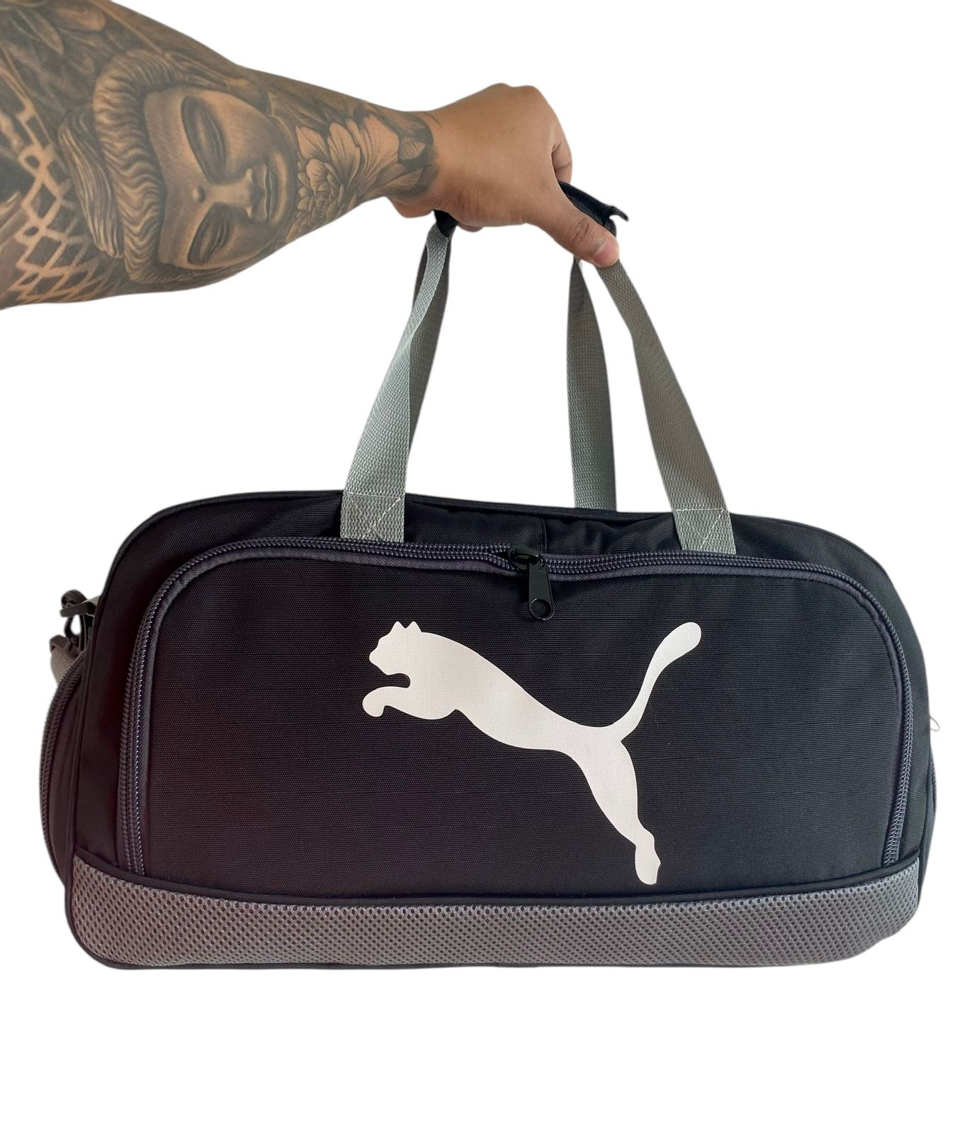 Maletín Deportivo - Negro Gris - REF 4