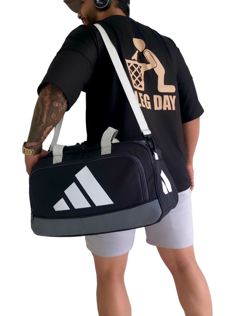 Maletín Deportivo - Negro Gris - REF 1