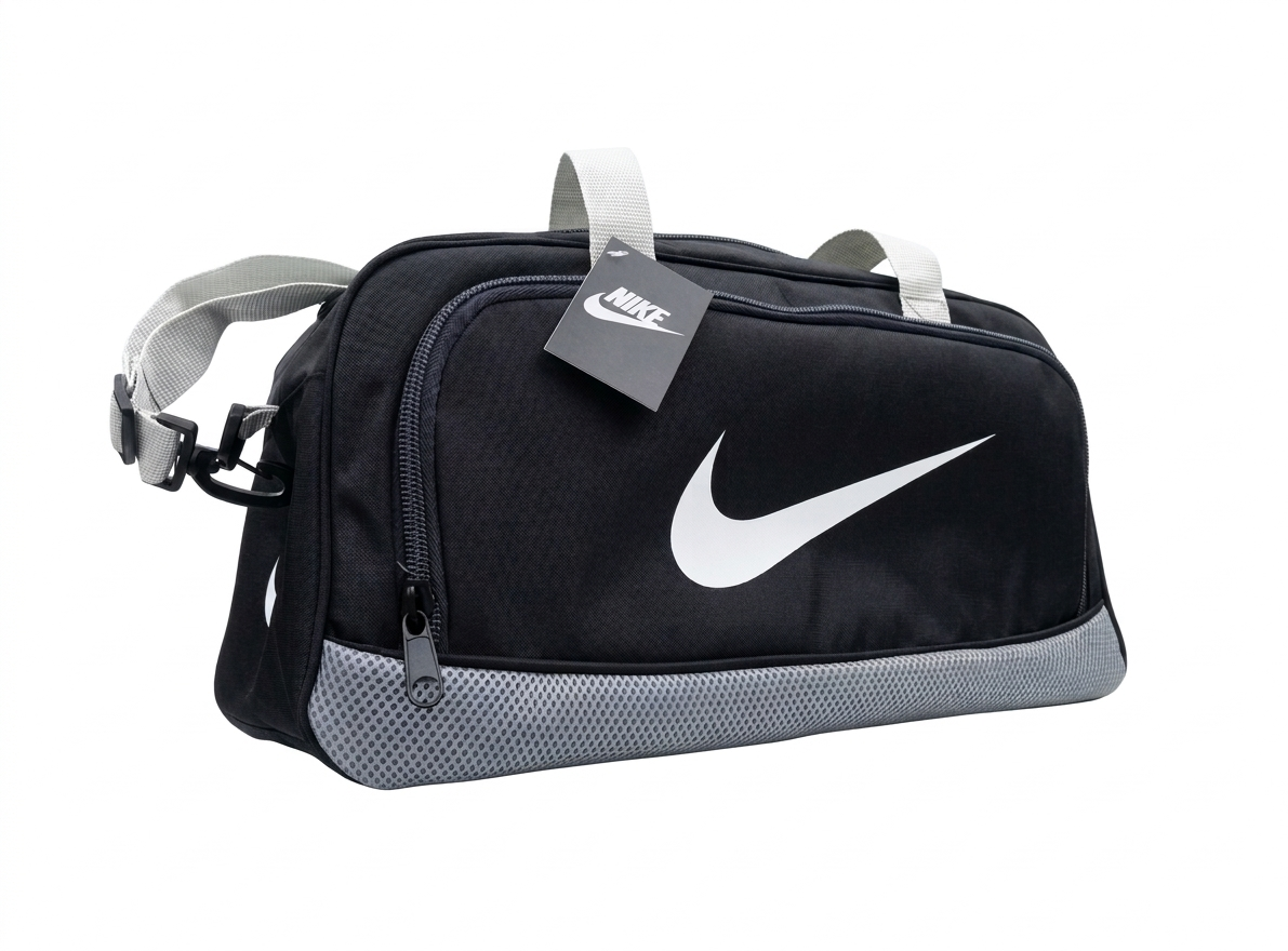 Maletín Deportivo - Negro con Gris REF 2