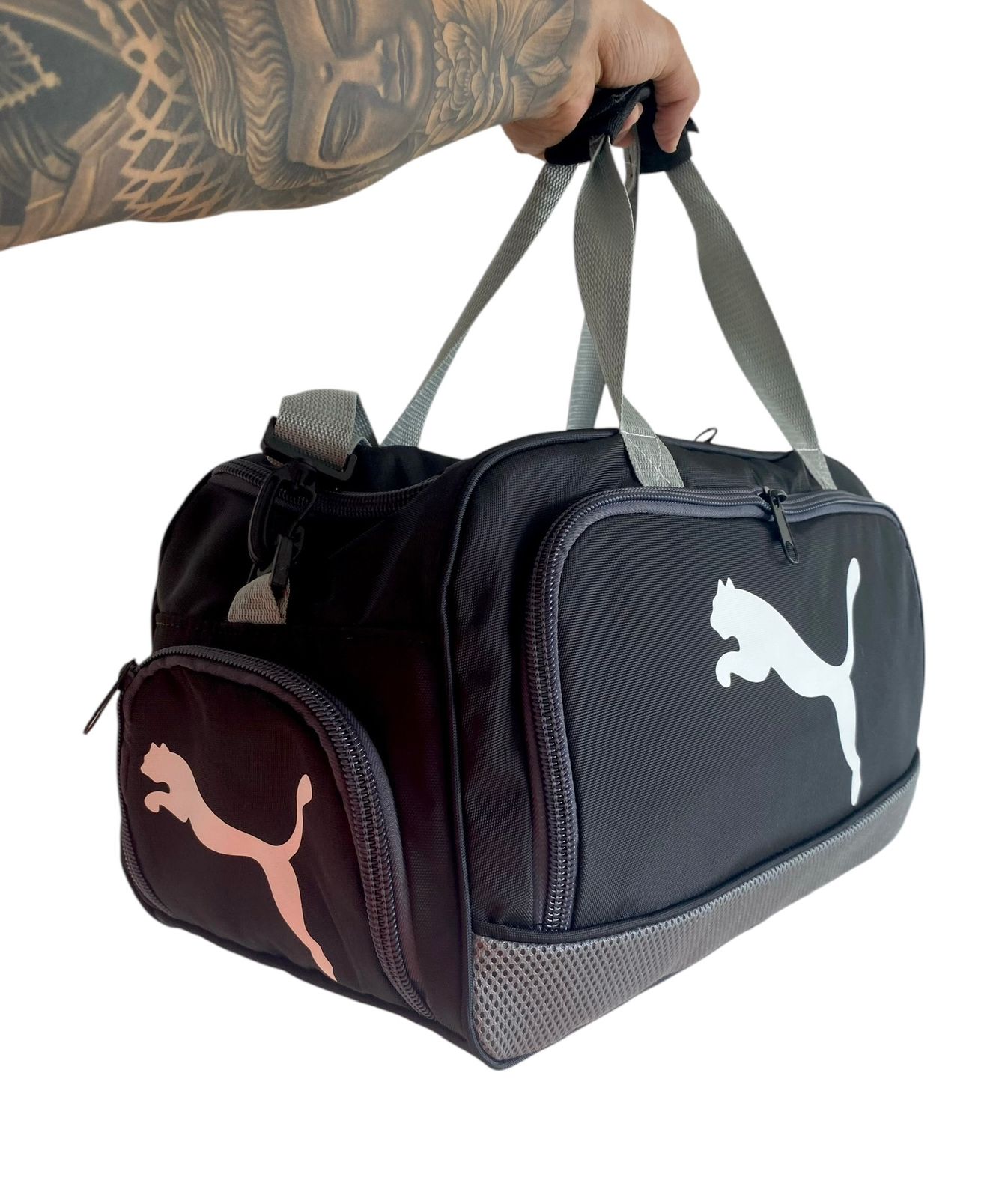 Maletín Deportivo - Negro Gris - REF 4