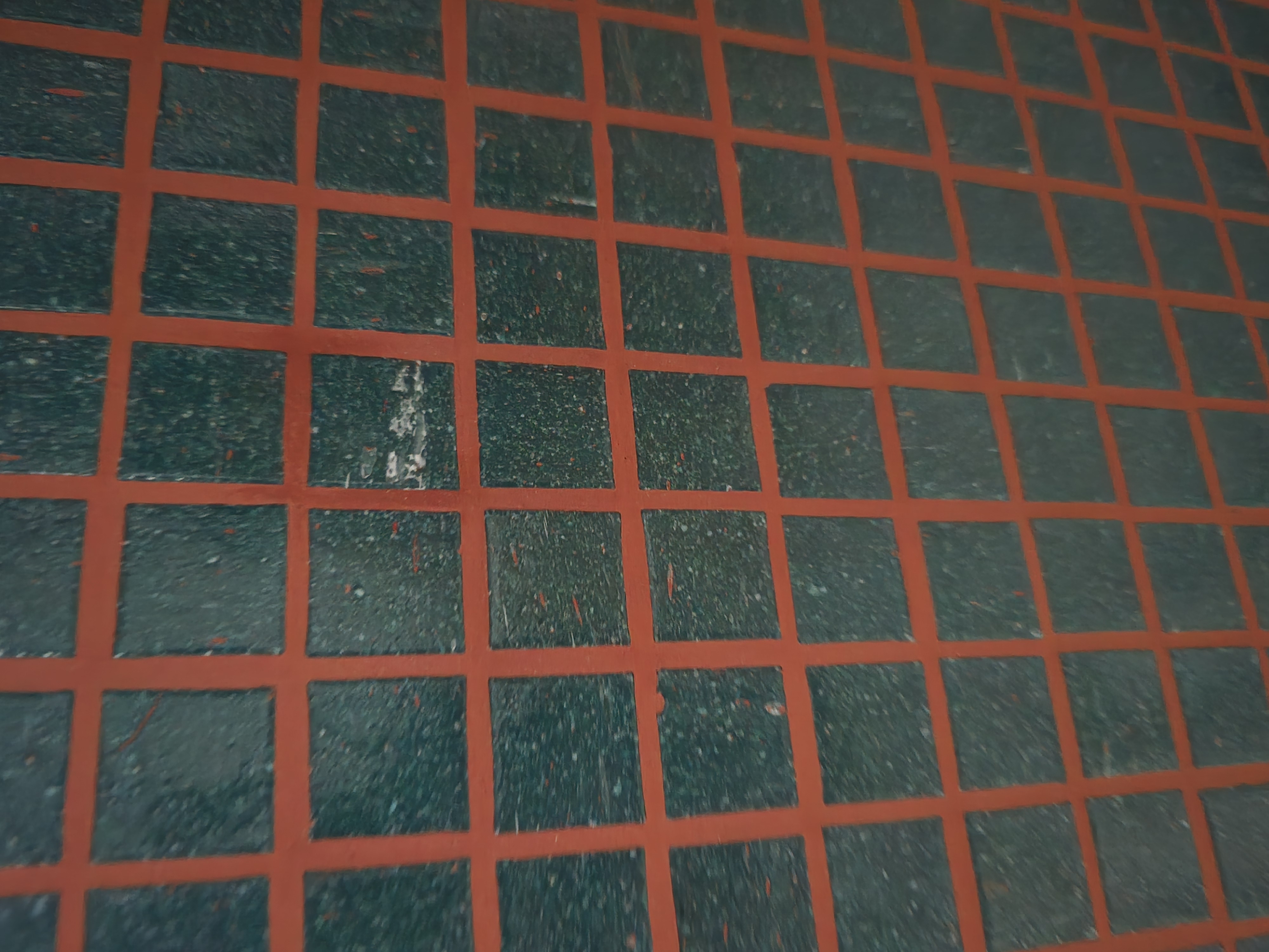 Ceramiczna kostka - zielona III