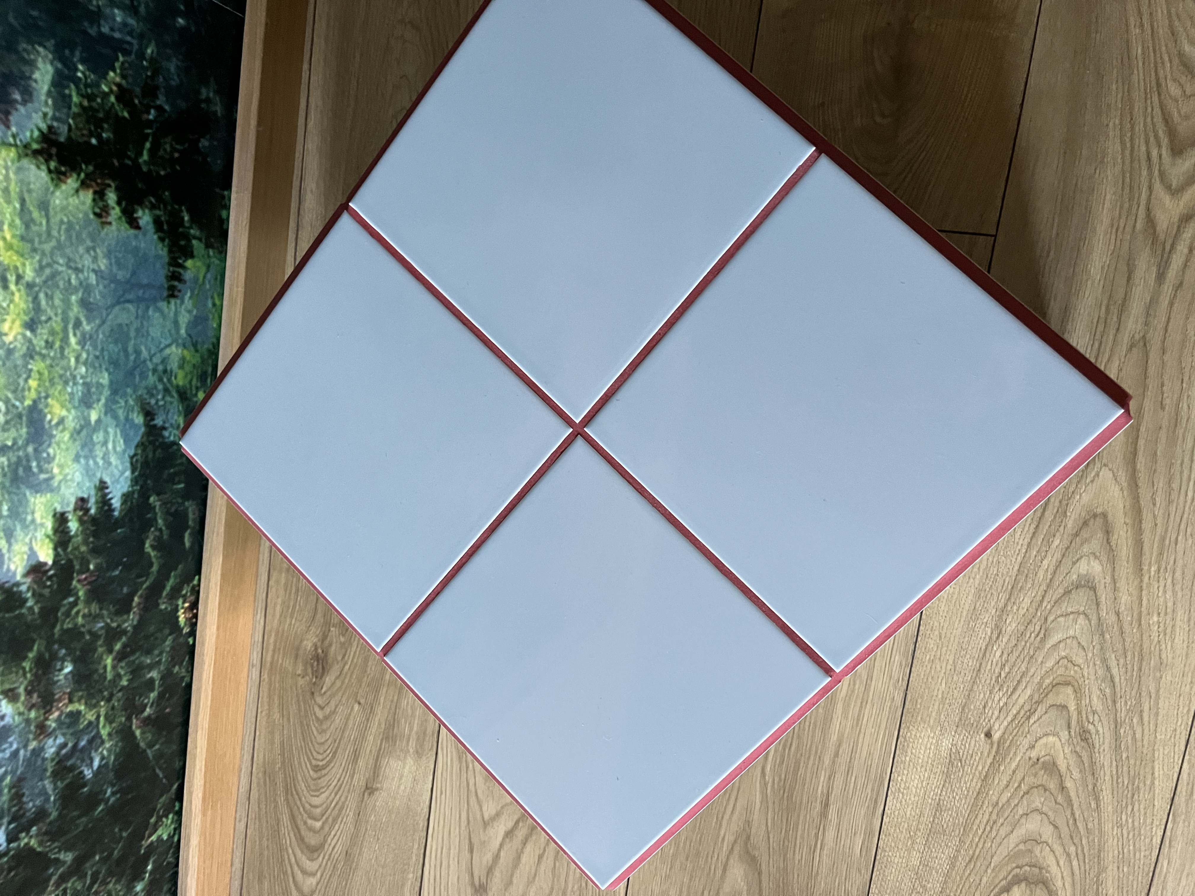 Ceramiczna kostka - szara