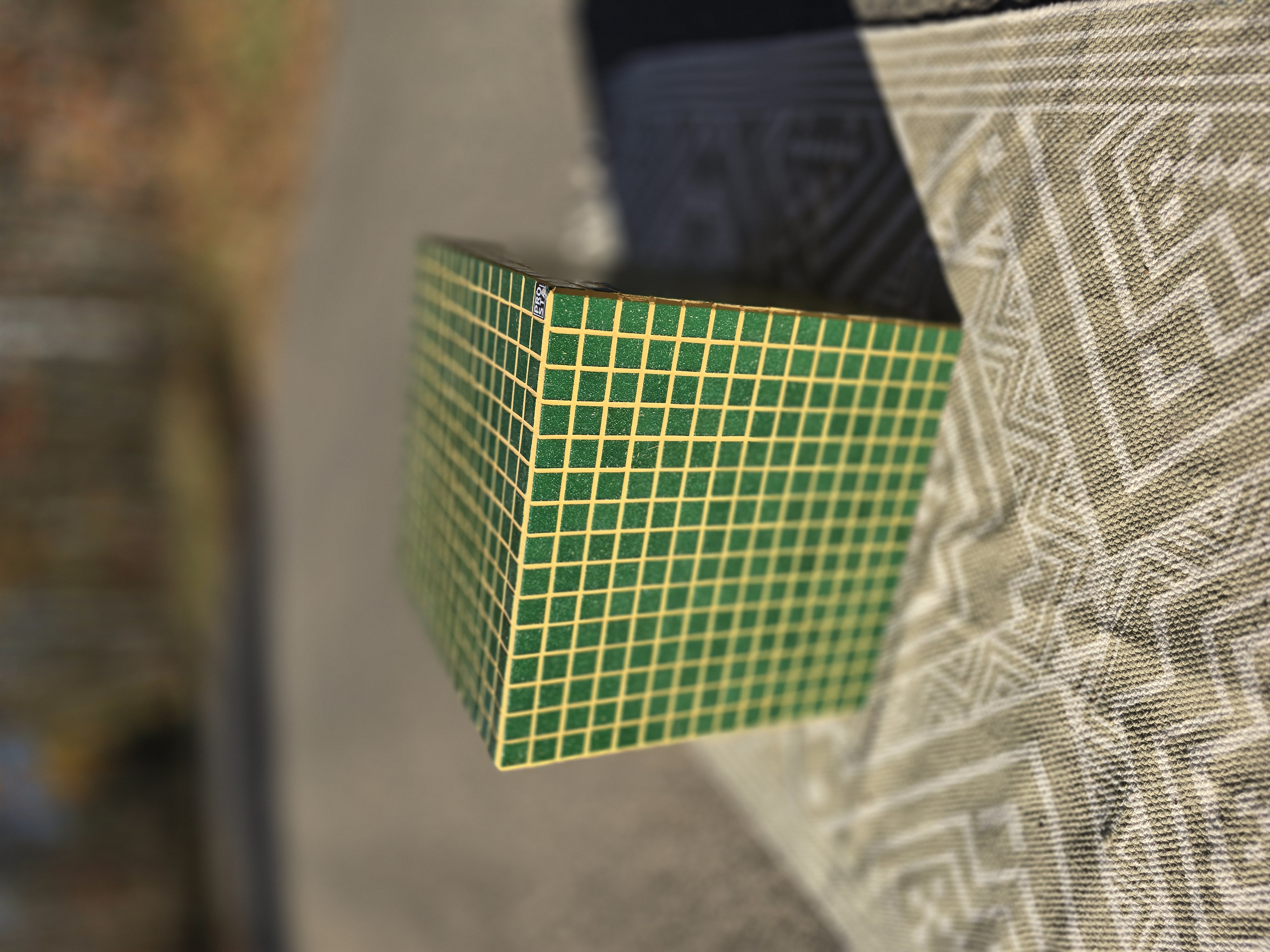 Ceramiczna kostka - zielona II