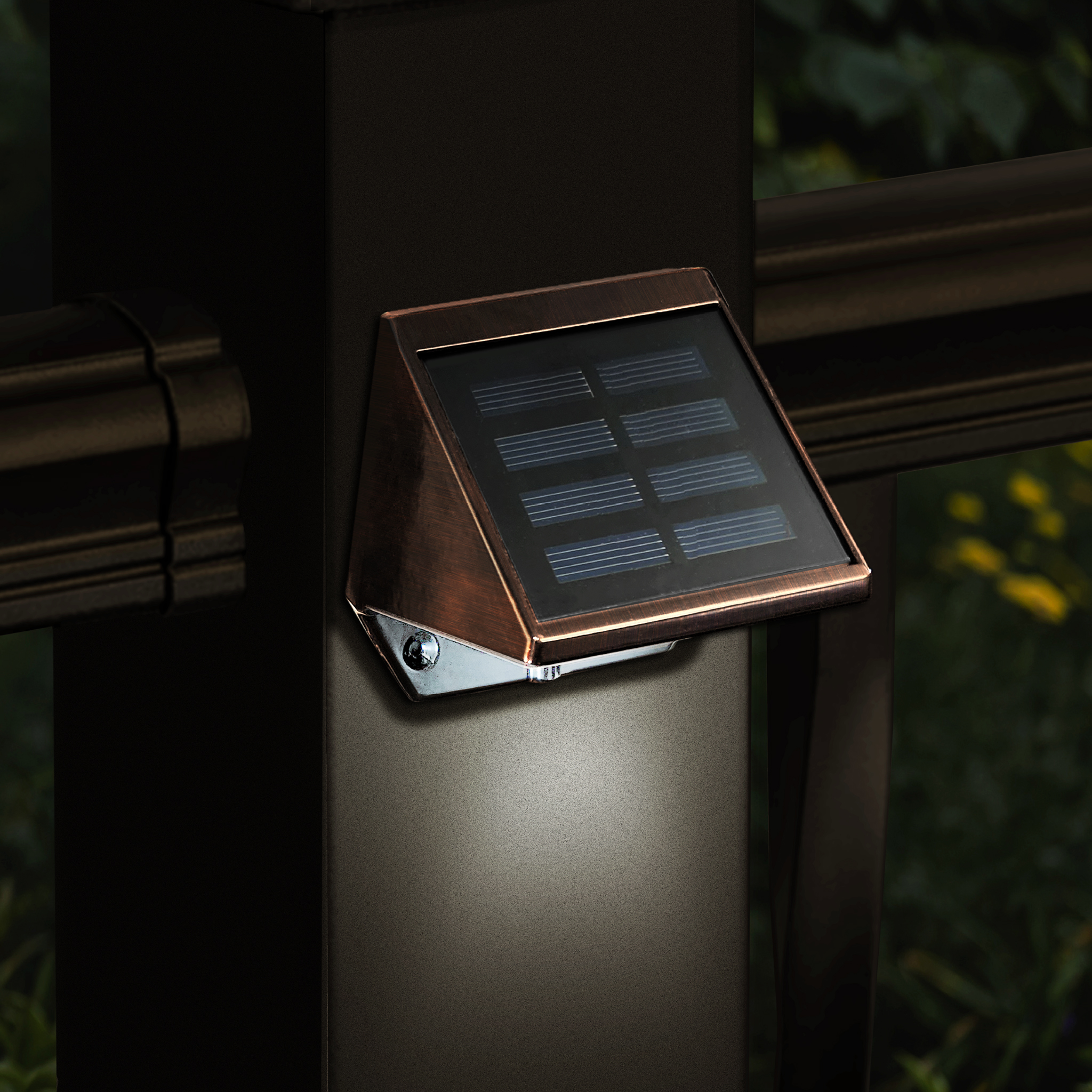 Outdoor Solar Deck & Wall Light