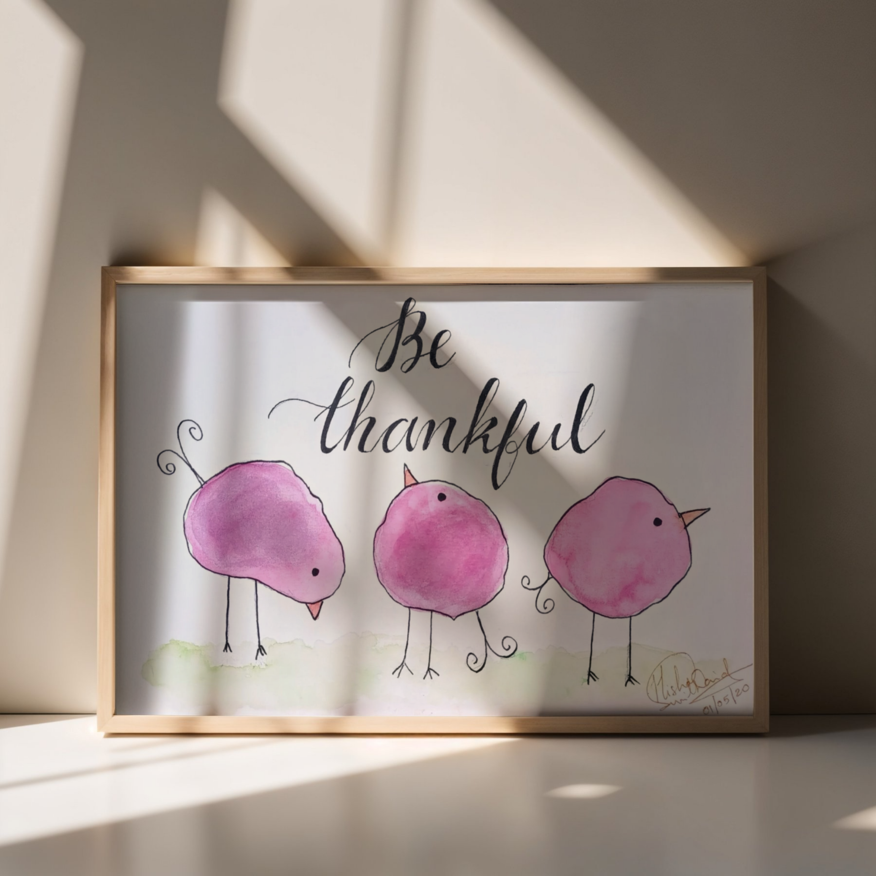 Be Thankful | Wall Art