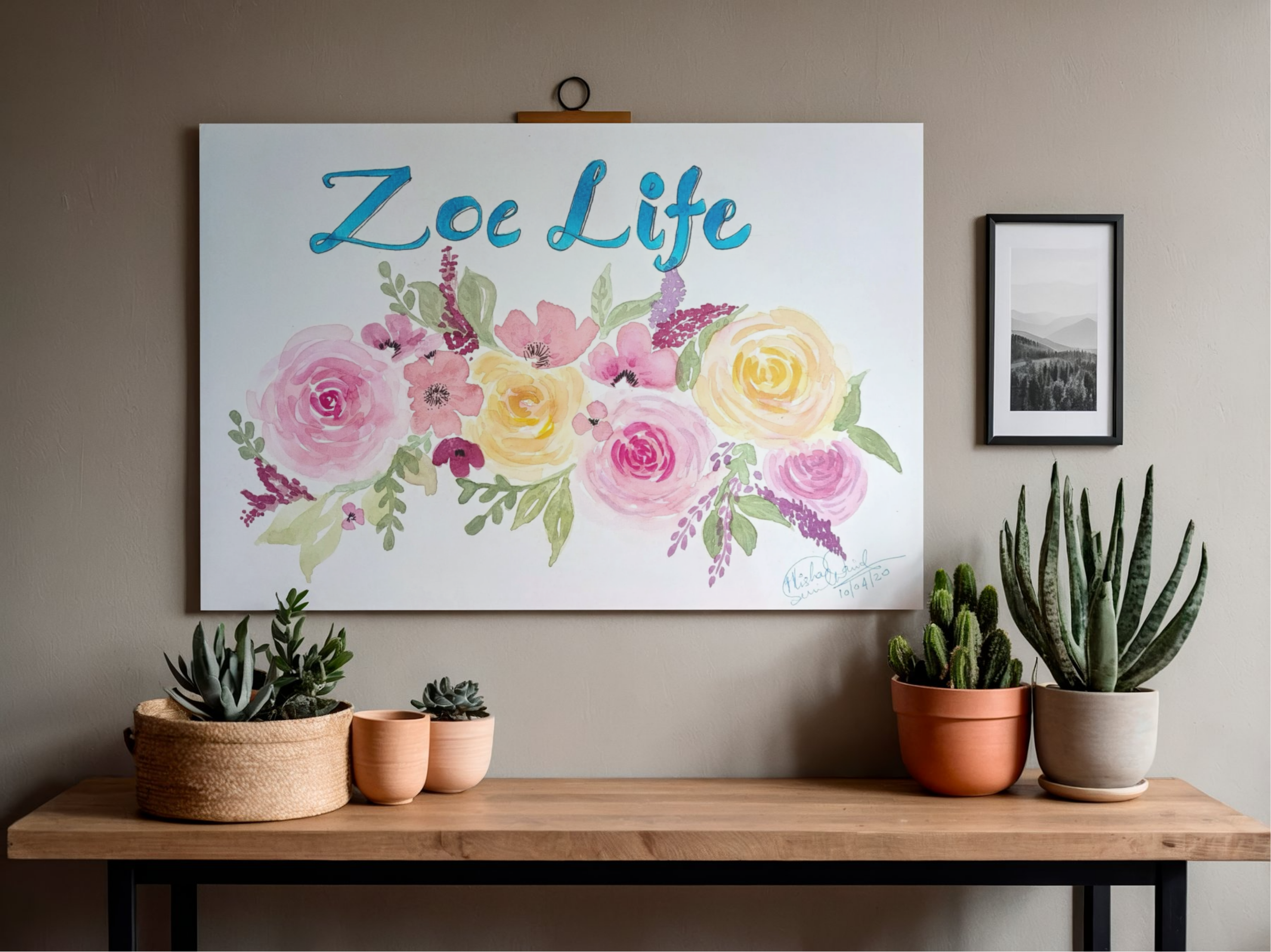 Zoe Life | Floral Wall Art