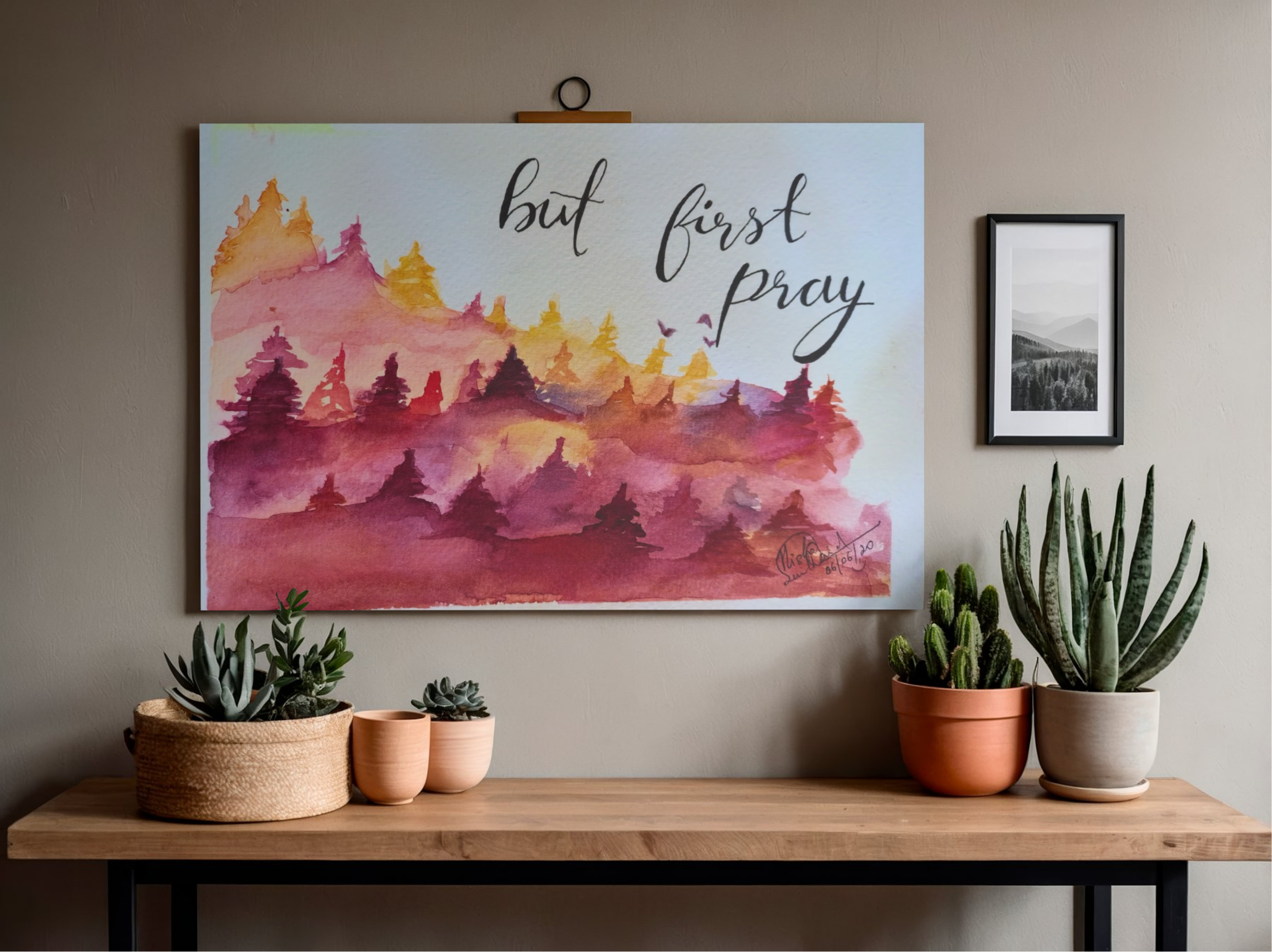 But First Pray | Wall Art
