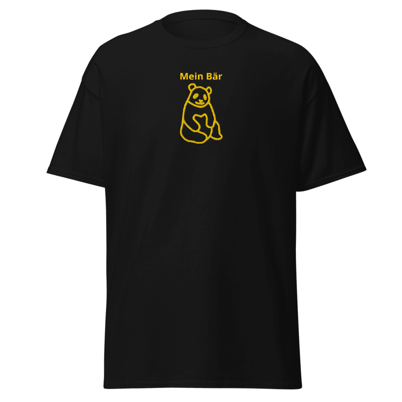 Gesticktes "Mein Bär" T-Shirt