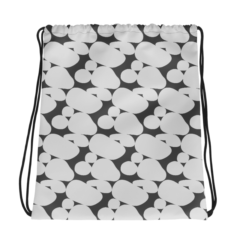 Sportbeutel mit modernem Muster