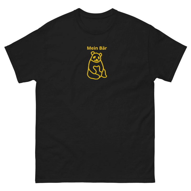 Gesticktes "Mein Bär" T-Shirt
