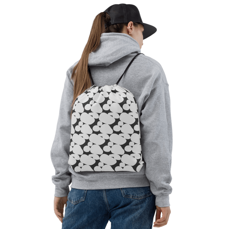 Sportbeutel mit modernem Muster