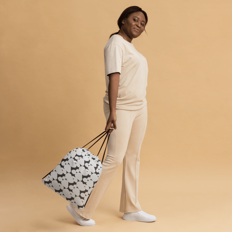 Sportbeutel mit modernem Muster