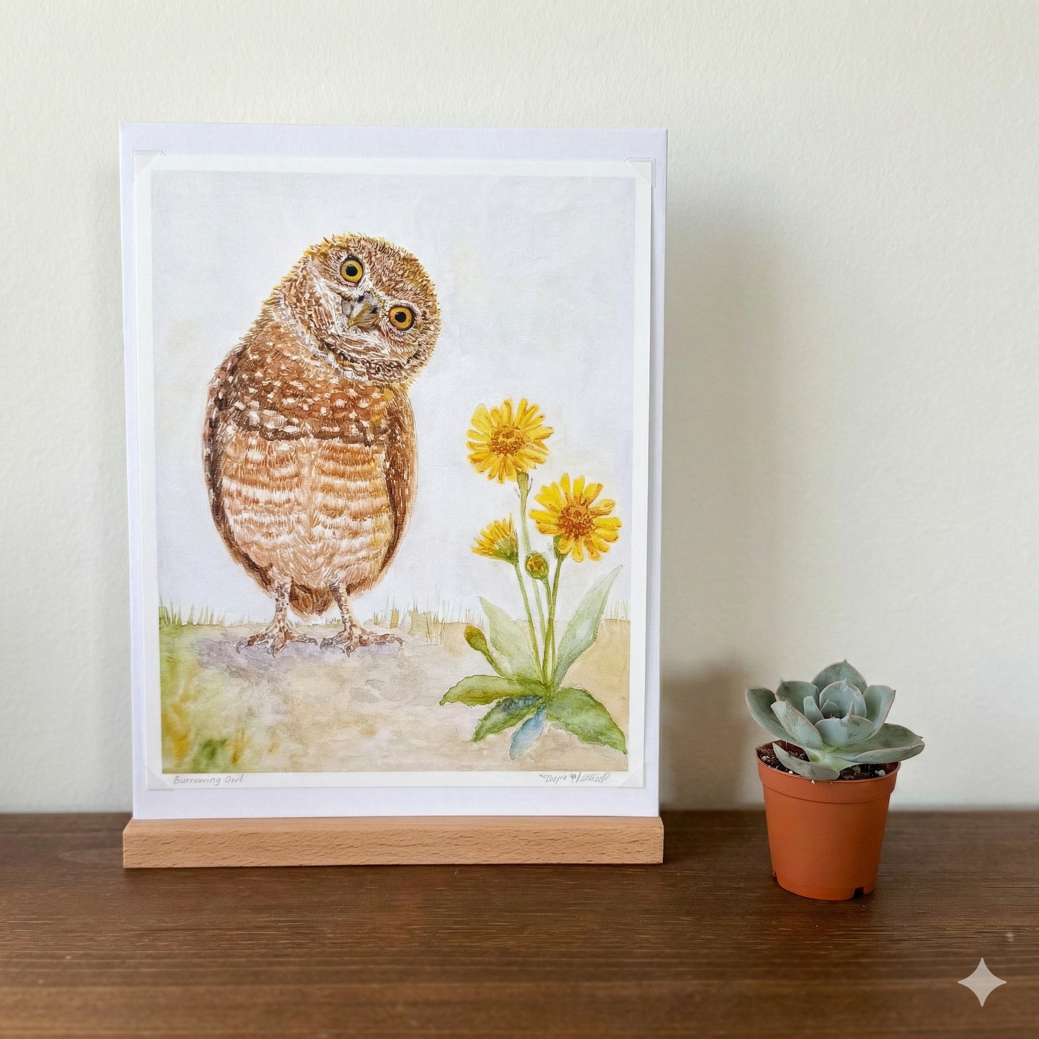 Burrowing Owl — 8×10 Archival Fine Art Print