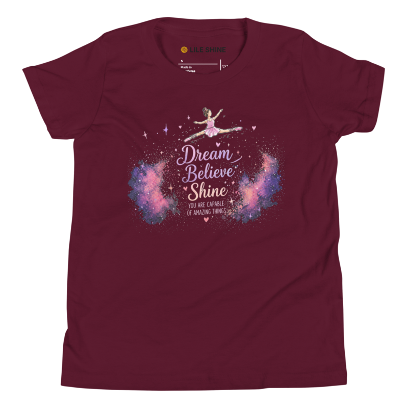 Ballerina  Youth Short Sleeve T-Shirt