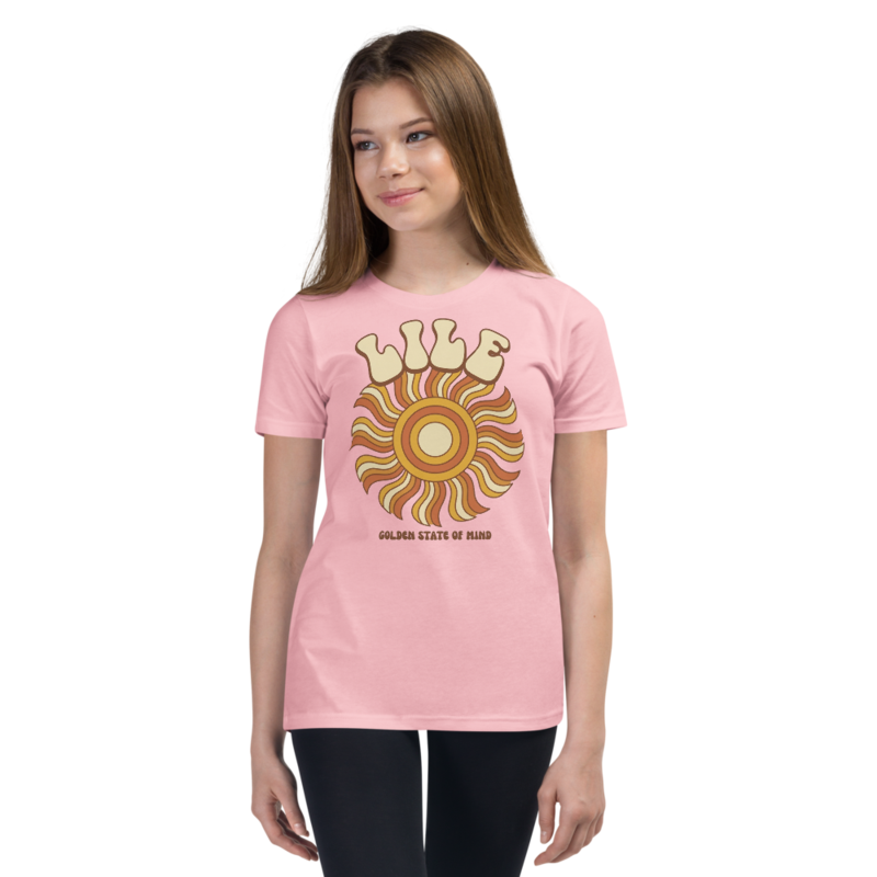 Golden State Of Mind  Youth Short Sleeve T-Shirt