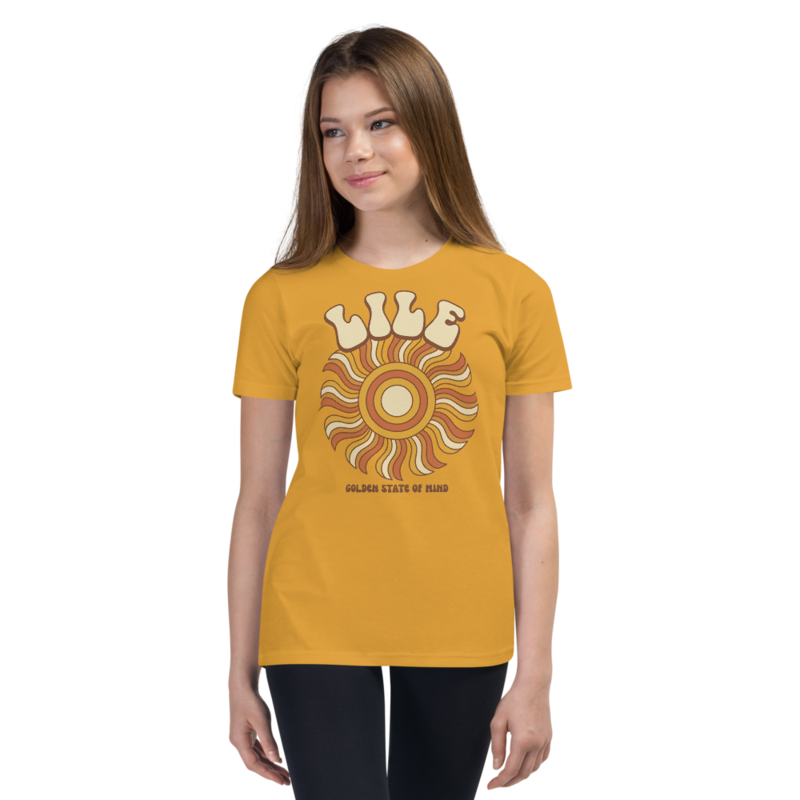Golden State Of Mind  Youth Short Sleeve T-Shirt