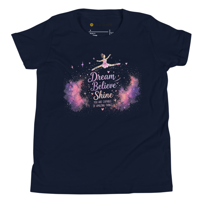 Ballerina  Youth Short Sleeve T-Shirt