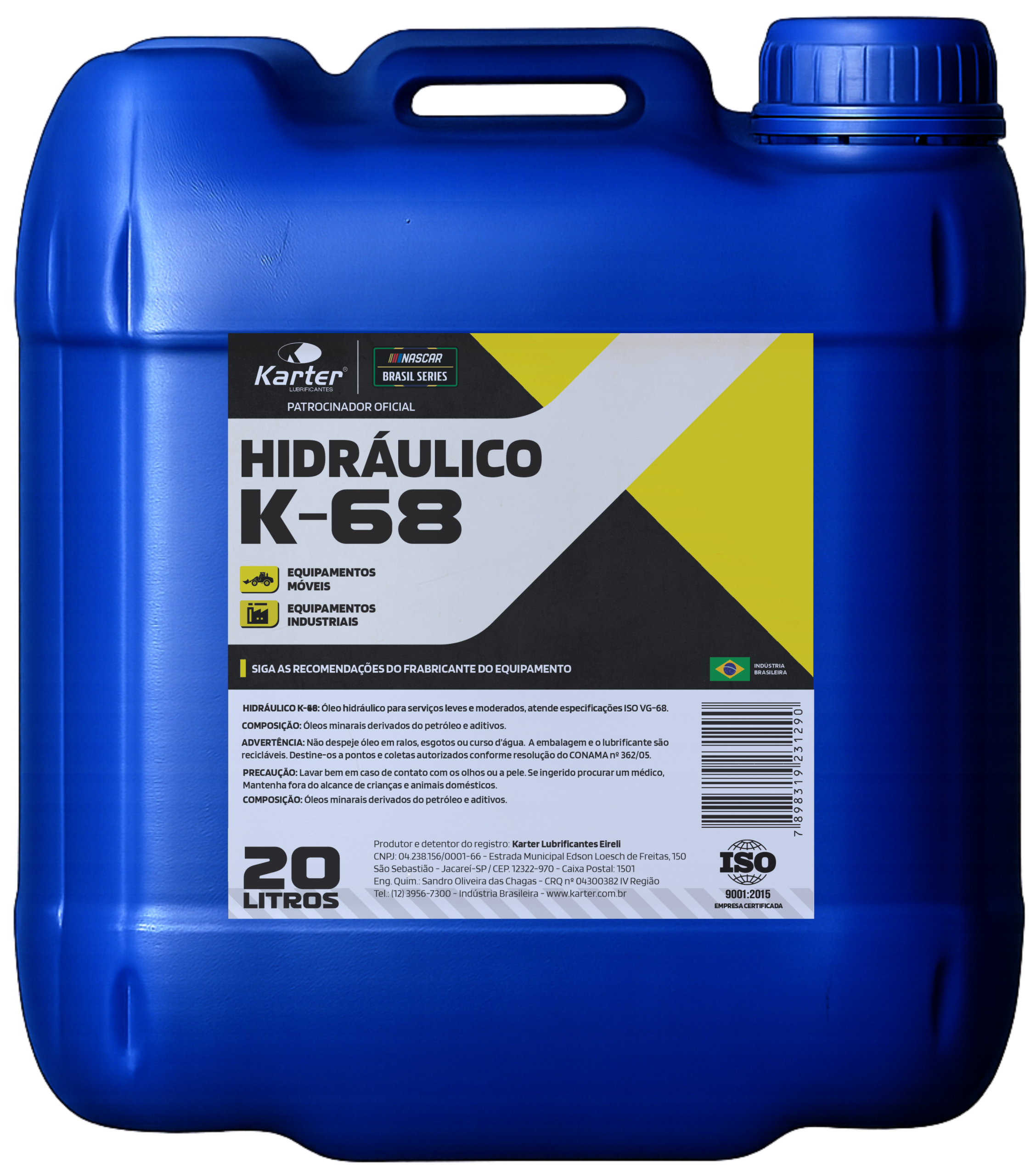 Óleo Hidráulico K-68 20L