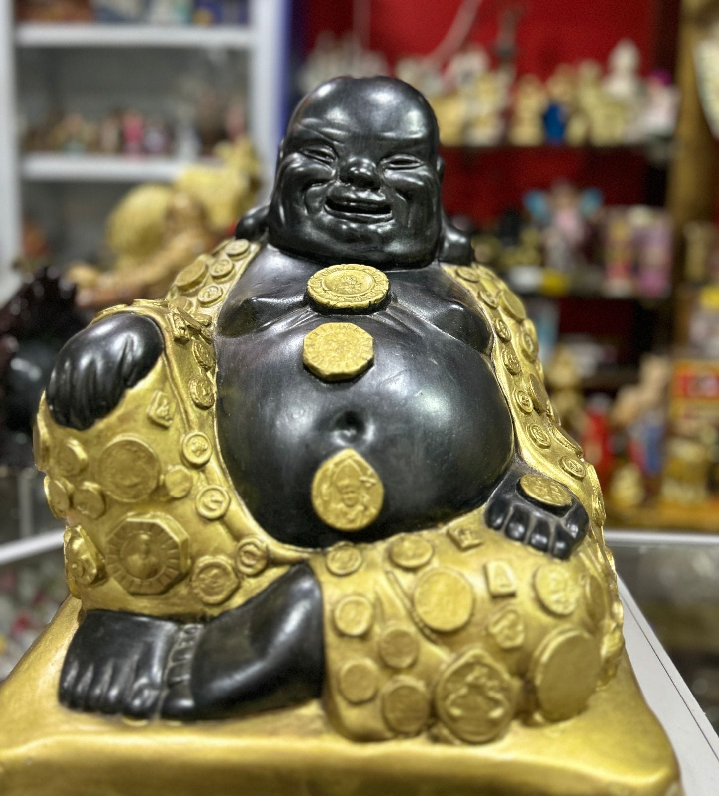 Estatua Buda de la Fortuna