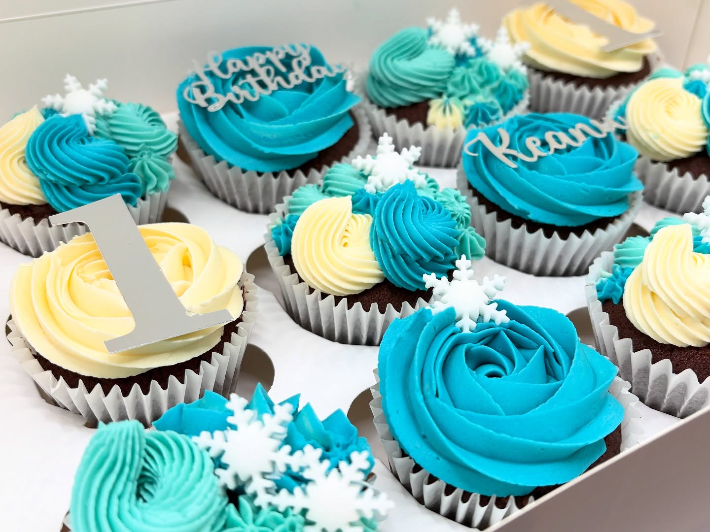 Birthday celebration cupcake box (COLLECTION OR LOCAL DELIVERY)