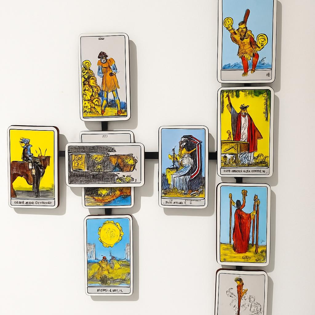 Tarot card display