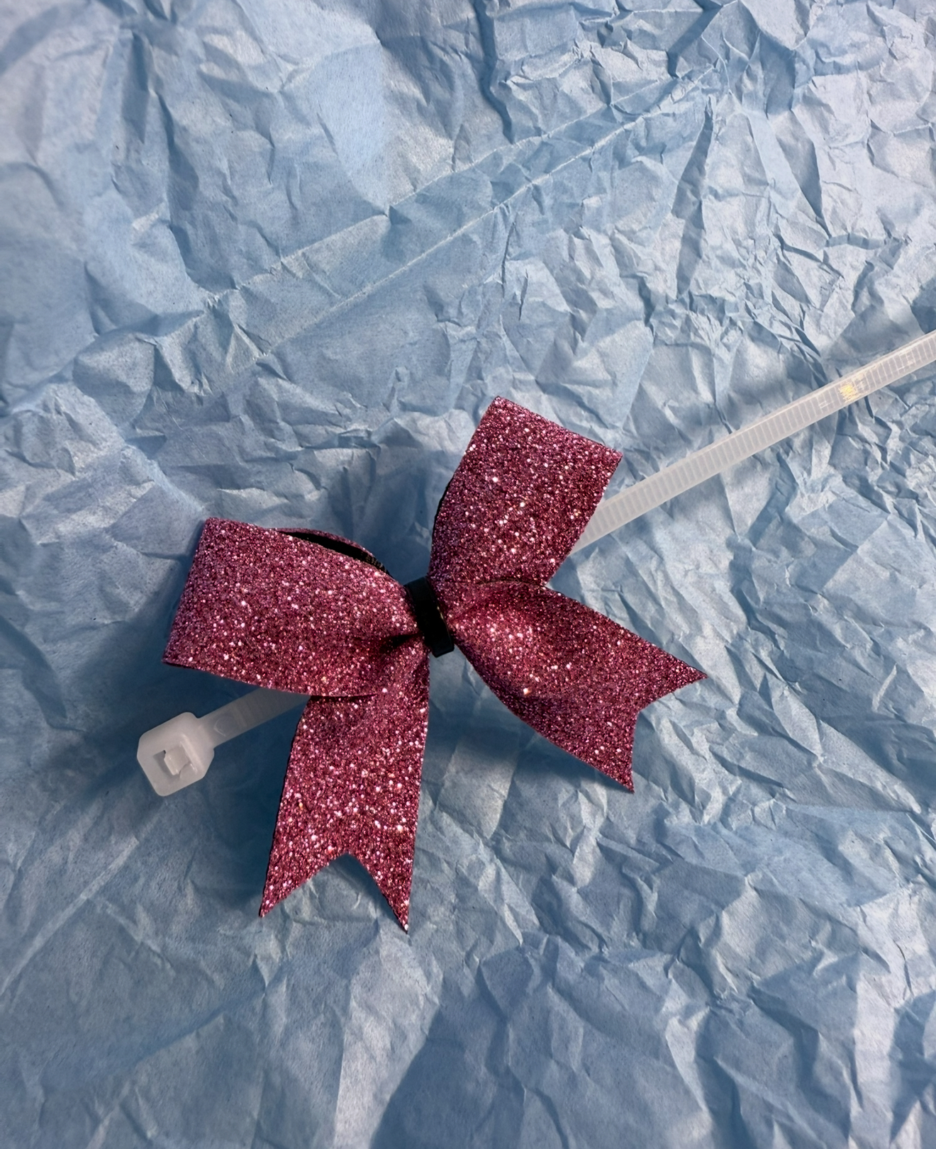 Schuhschleife - Glitzer