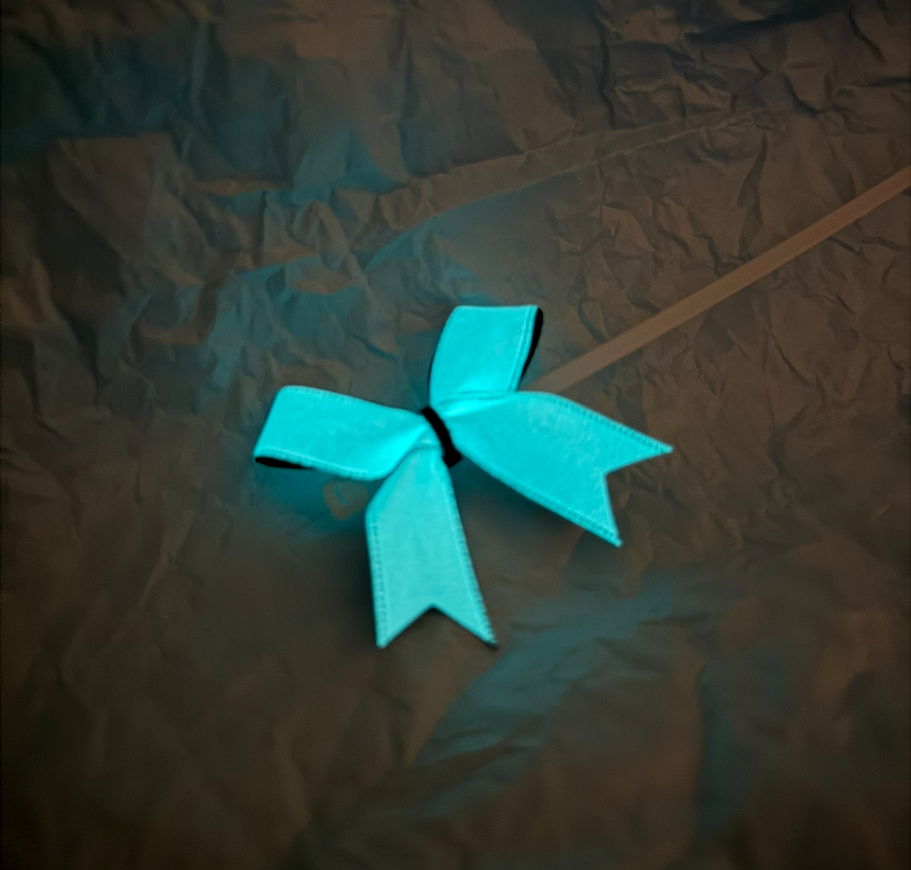 Schuhschleife - Glow in the dark