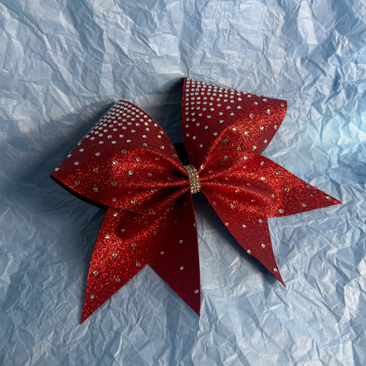 Glitzer Cheerbow - Rhinestone Nr. 6