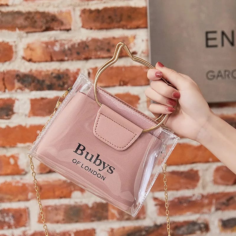 Bolso transparente Bubys